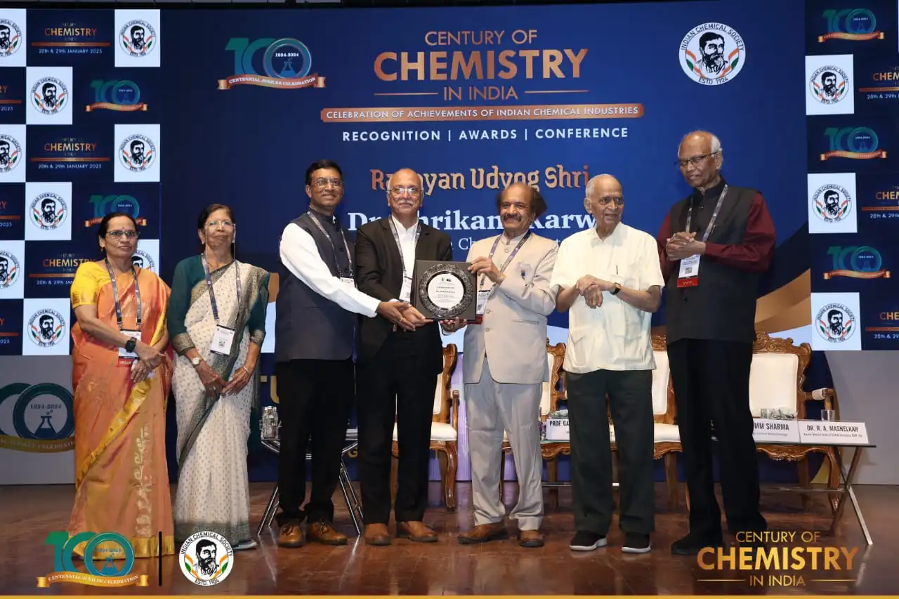 Rasayan Udyog Shri Award 2025 received by Catapharma Group in Nashik, India
